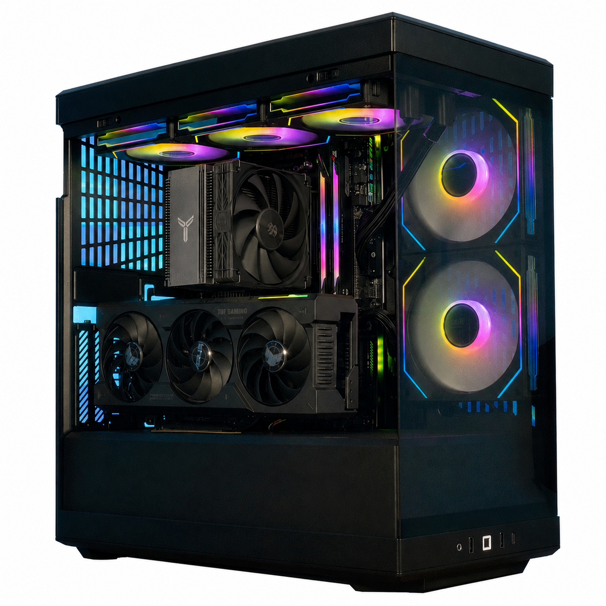 Custom Gaming PC AMD Ryzen 5 9600X, RTX 5060 Ti 16GB, RAM 16GB DDR5 6000MHz, 1TB NVMe SSD, Windows 11
