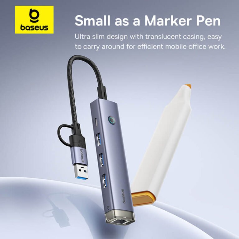 Baseus UltraJoy Series 4-Port HUB AIR - Space Grey