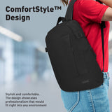 Promate - Birger15.6" ComfortStyle™ Laptop Backpack with Large Compartments