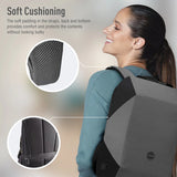 Promate UrbanPack-BP 15.6" Urban Styled EcoPakt Travel Backpack - Gray
