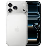 Apple iPhone 17 Pro Max 12GB RAM 6.9" - ESIM 512 Silver With RAVPower PD20W Wall Charger + USB C to USB C Cable BLACK