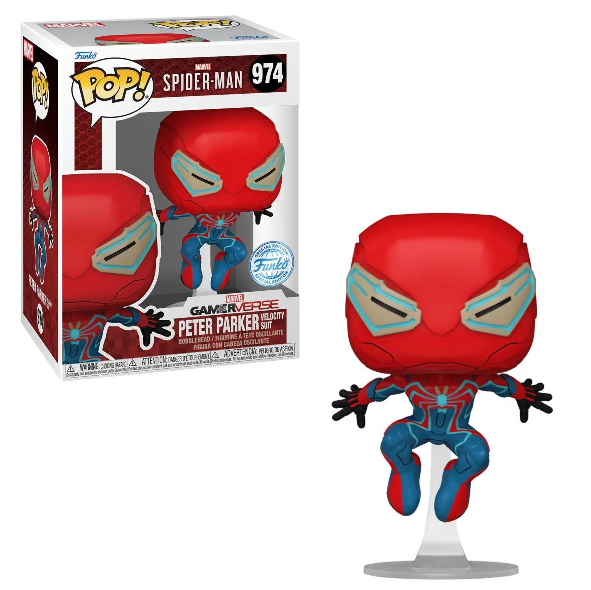 Pop! Marvel: Spider-Man 1 - Velocity Suit (Exc)