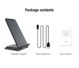 NILLKIN 10W Fast Wireless Charging Stand - Black