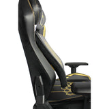 Black Bull Super Pro Comfort Gaming Chair with Full Molded Foam, Adjustable Support, Class 4 Gas Lift, Metal Base - Black & Yellow