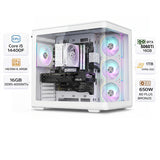 Custom Gaming PC Intel Core i5-14400F, RTX 5060 Ti (VRAM 16GB) GDDR7, 16GB RAM DDR5, 1TB SSD, Win 11 Pro
