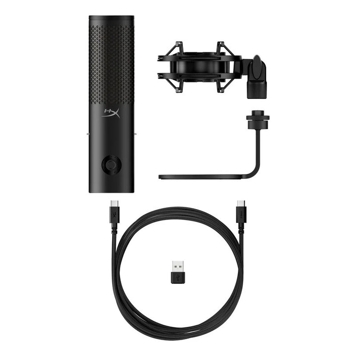 ميكروفون HyperX QuadCast 2 S USB للألعاب والبث – أسود