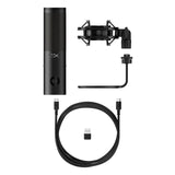 ميكروفون HyperX QuadCast 2 S USB للألعاب والبث – أسود