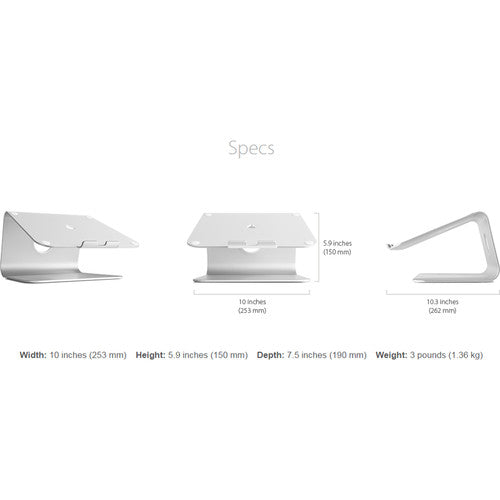 Rain Design mStand Laptop Stand - Silver