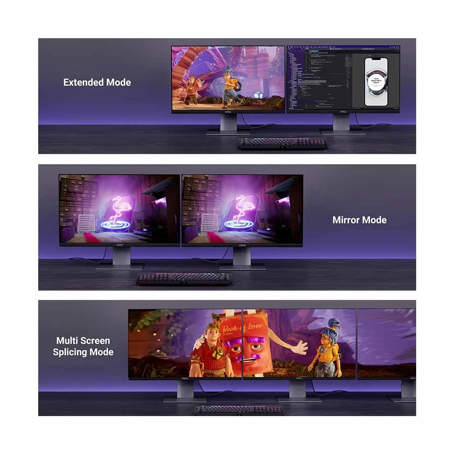 Ugreen  2 x Display Port, male type, 1m, 16K (DP118 - 15383)