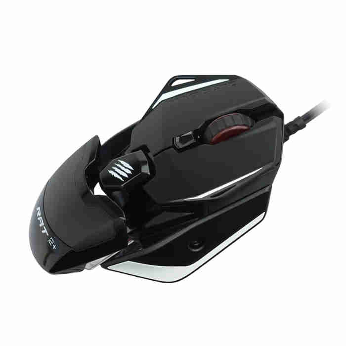 Mad Catz R.A.T. 2+ Optical Gaming Mouse - Black