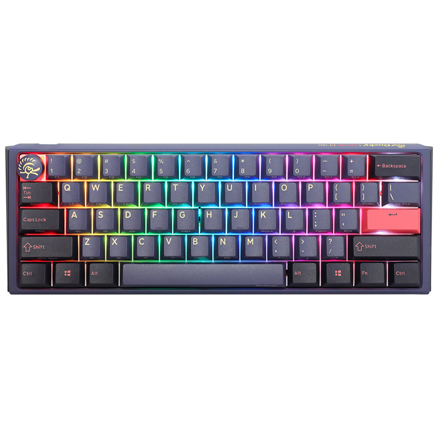 DUCKY ONE 3 MINI HOT SWAP Red Switch Wired Mechanical Gaming Keyboard - Cosmic Blue