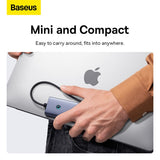 Baseus UltraJoy Series 7-Port HUB Docking Station - Space Grey