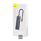 Baseus UltraJoy Series 7-Port HUB Docking Station - Space Grey