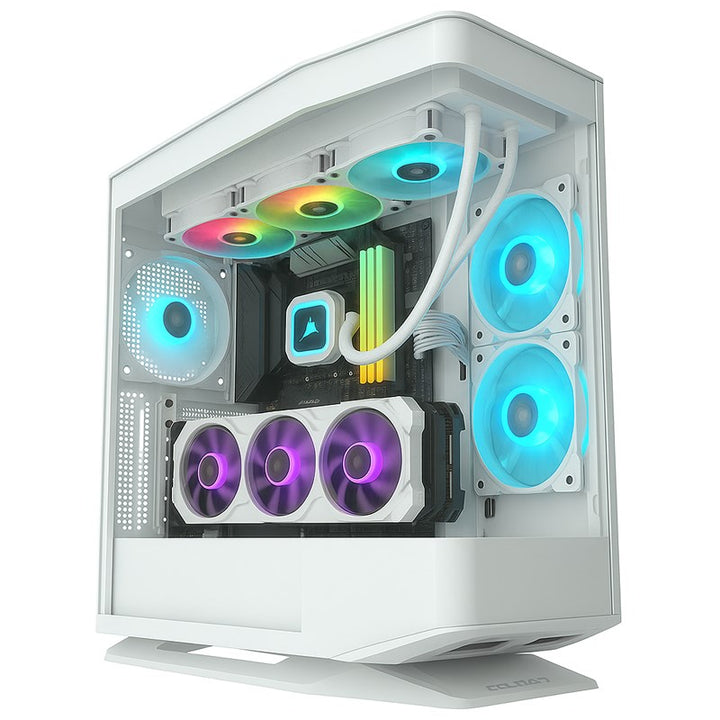 جهاز كومبيوتر معالج رايزن 9 9950X3D , كرت شاشة RTX 5090, رام 96GB DDR5 5600
