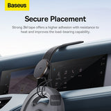 Baseus PrimeTrip C02 Pro Magnetic Wireless Charging Car Mount 15W - Cluster Black