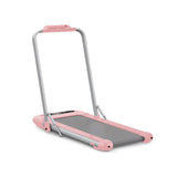 Black Bull Folding Walking Pad Speed 0.8-10 KM/H Small Compact Home Office with Remote Control & LED Display ,120 KG Weight Capacity UMWP103 - Pink