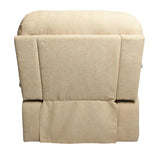 Black Bull Premium Sofa Swivel Rocker Recliner Size (H:110 W: 86 cm) – Fabric Beige (Installation Not Included)