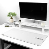 GravaStar 80x40 CM Gaming Waterproof Non Slip Mouse pad - White