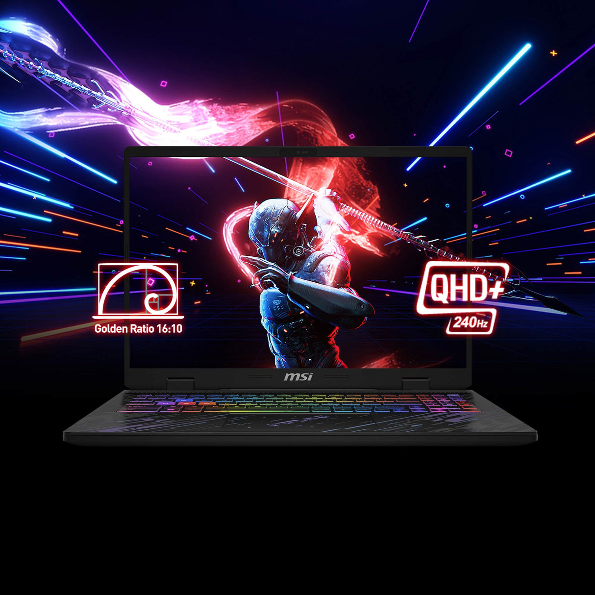 MSI Pulse 16 AI /Ultra 9 185H/64GB DDR5 RAM/1TB SSD/RTX 4070 8GB/16" QHD/Win 11 Pro Gaming Laptop C1VGKG-065US
