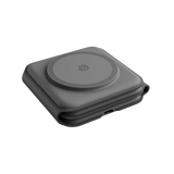 Energea BAZIC GOMAG TRIO PLUS, 3IN1 ELEVATED FOLDABLE MAGNETIC WIRELESS CHARGER 15W IPHONE/WATCH/AIRPODS - GREY