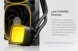 Geometric Future Eskimo Pro 42B 420mm AIO Liquid Cooler, Black