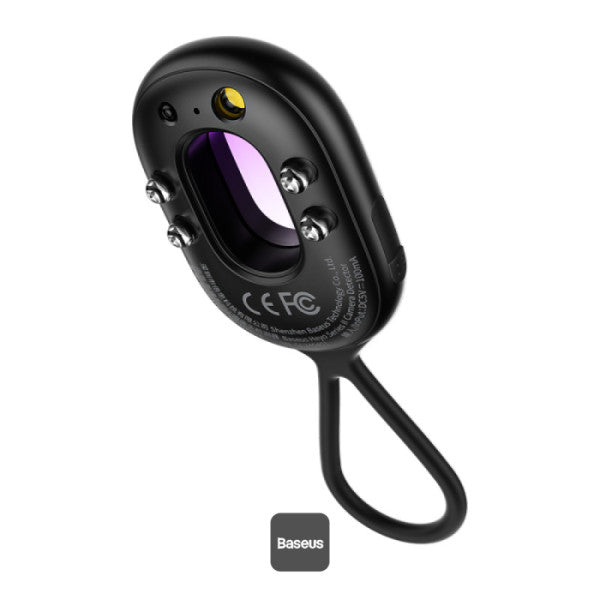 Baseus Heyo Series II Camera Detector Cluster Black (With Simple charging cable USB-A to Type-C Black)
