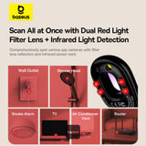 Baseus Heyo Series II Camera Detector Cluster Black (With Simple charging cable USB-A to Type-C Black)