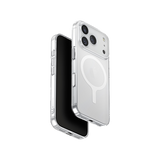 Uniq Airsuit MagSafe Case for iPhone 17 Pro - Glossy Clear/White