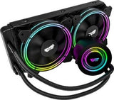 DarkFlash TR240 Symphony Liquid Cooling -  Black