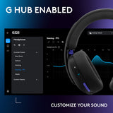 Logitech G325 LIGHTSPEED Bluetooth/Wireless Gaming Headset - Black