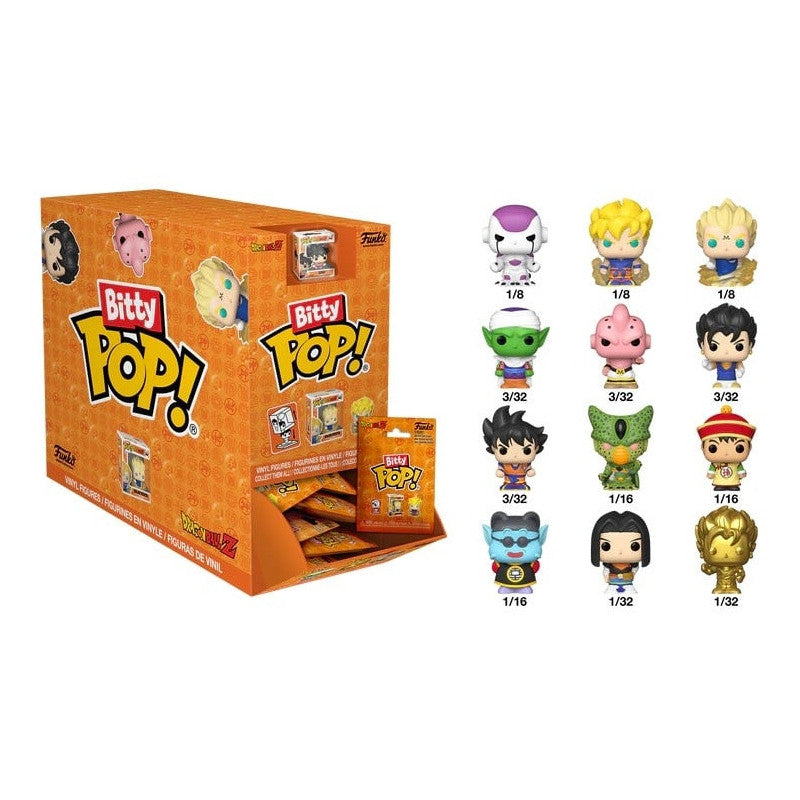 Bitty Pop! Animation: Dragon Ball Z - Singles 32pc PDQ (Selling By Random Piece)