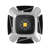 Geometric Future Model 2 Ark Mini Tower Glass Case - Gray