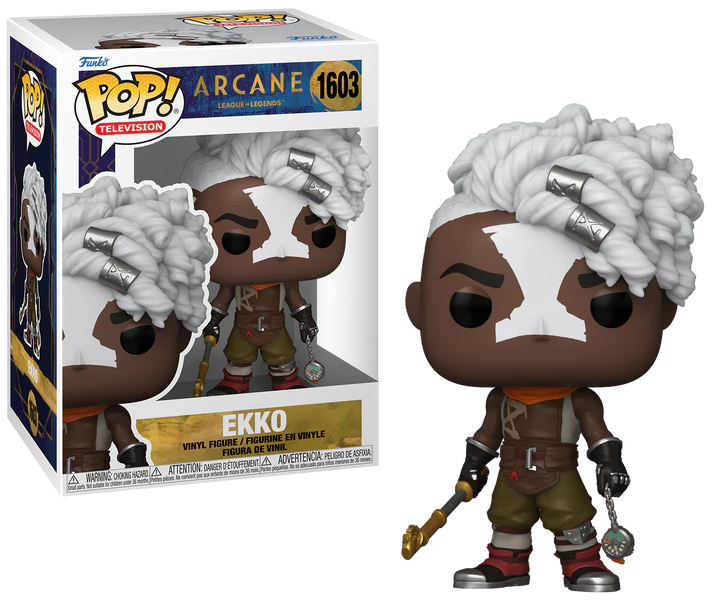 مجسم Funko Pop! TV من مسلسل Arcane الموسم الأول شخصية Ekko