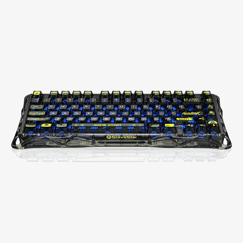 GravaStar Mercury K1 Lite 75% Wireless Mechanical Gaming Keyboard