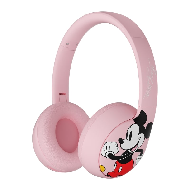 Disney LK-04 Blutooth wireless kids headset Mickey Pink