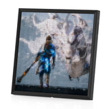 Divoom Pixoo-64 WiFi Pixel Art Cloud Display 64 X 64 LED Digital Frame For Gaming Room Decoration With App Control - Black