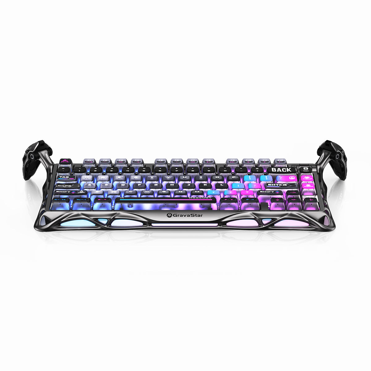 GravaStar Mercury K1 Pro 75% Wireless Mechanical Gaming Keyboard Special Edition - Cyberpunk