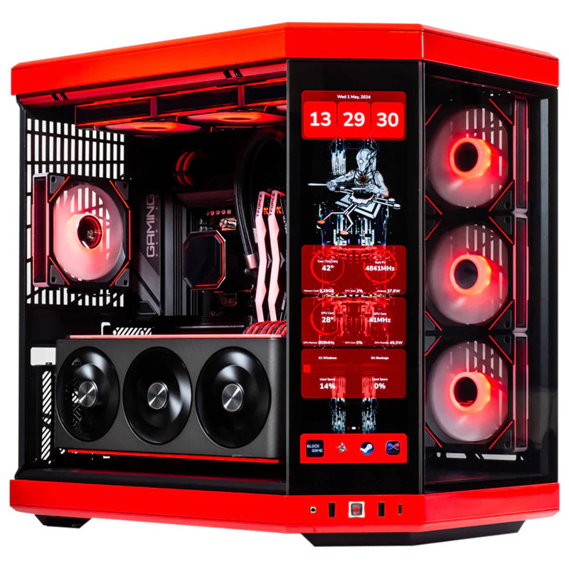 Custom Gaming PC Intel Core i5-14400F, RTX 5060 Ti, 32GB DDR5 RAM, 1TB NVMe SSD, Windows 11 Pro