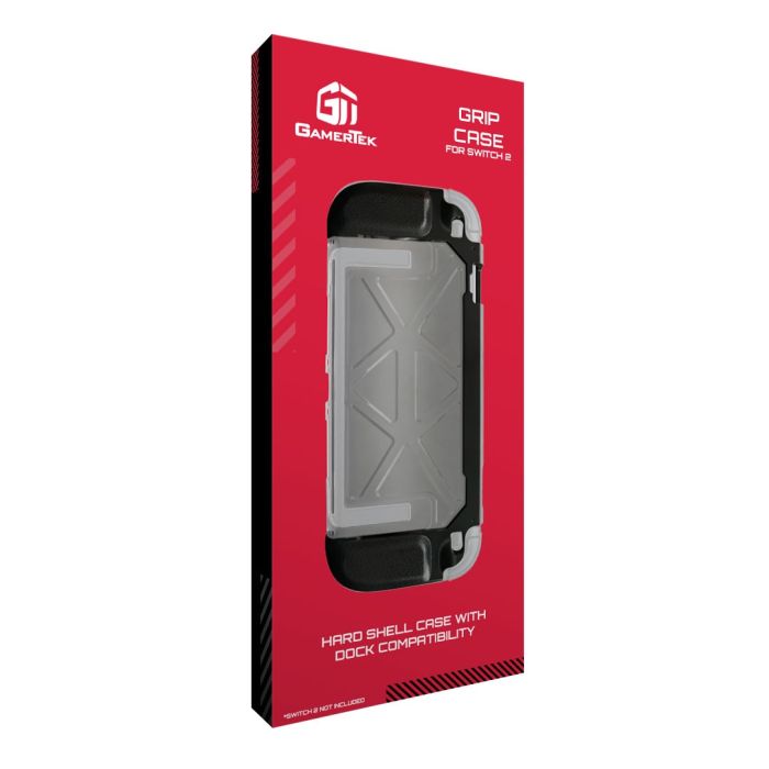 GamerTek Grip Case For Nintendo Switch 2 - Black Edition