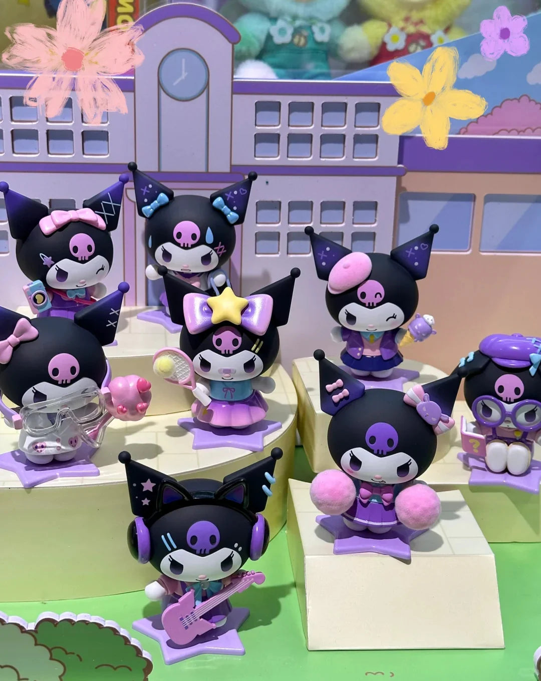 KUROMI School Diary Series Figures 7–10 cm (Blind Box) Selling Per Piece - 2303823010101