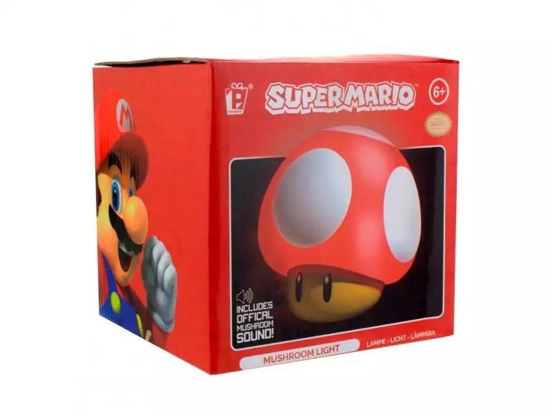 Paladone Mushroom Light With Classic Game Sound