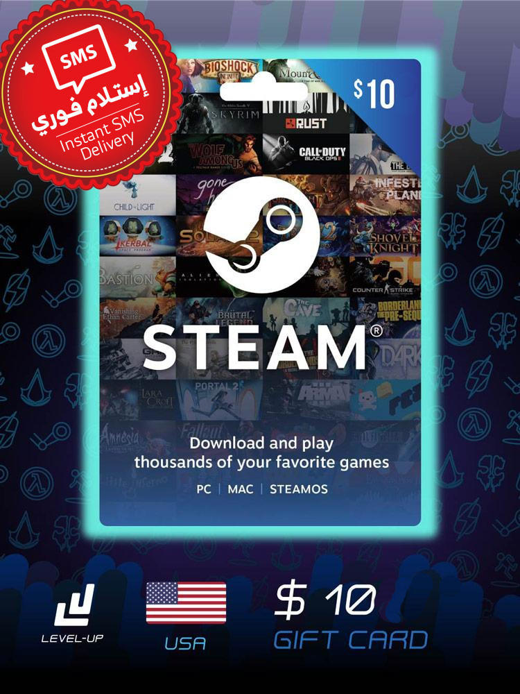 Steam Gift Card $10 App Store (Instant SMS Delivery)