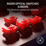 Razer Huntsman V2 Linear Optical Switches Gaming KeyBoard PUBG Battle Grounds- (Red Switch)