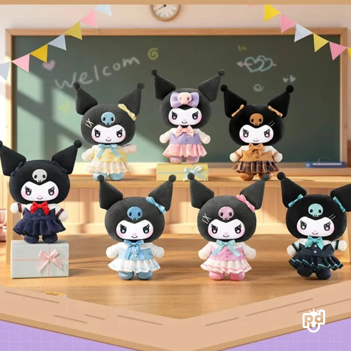 KUROMI School Life Series Plush Pendant (Blind Box)