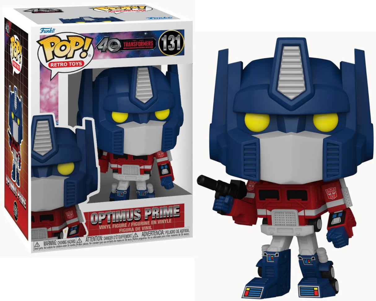 Pop! Movies: Retro Toys - Transformers Optimus Prime