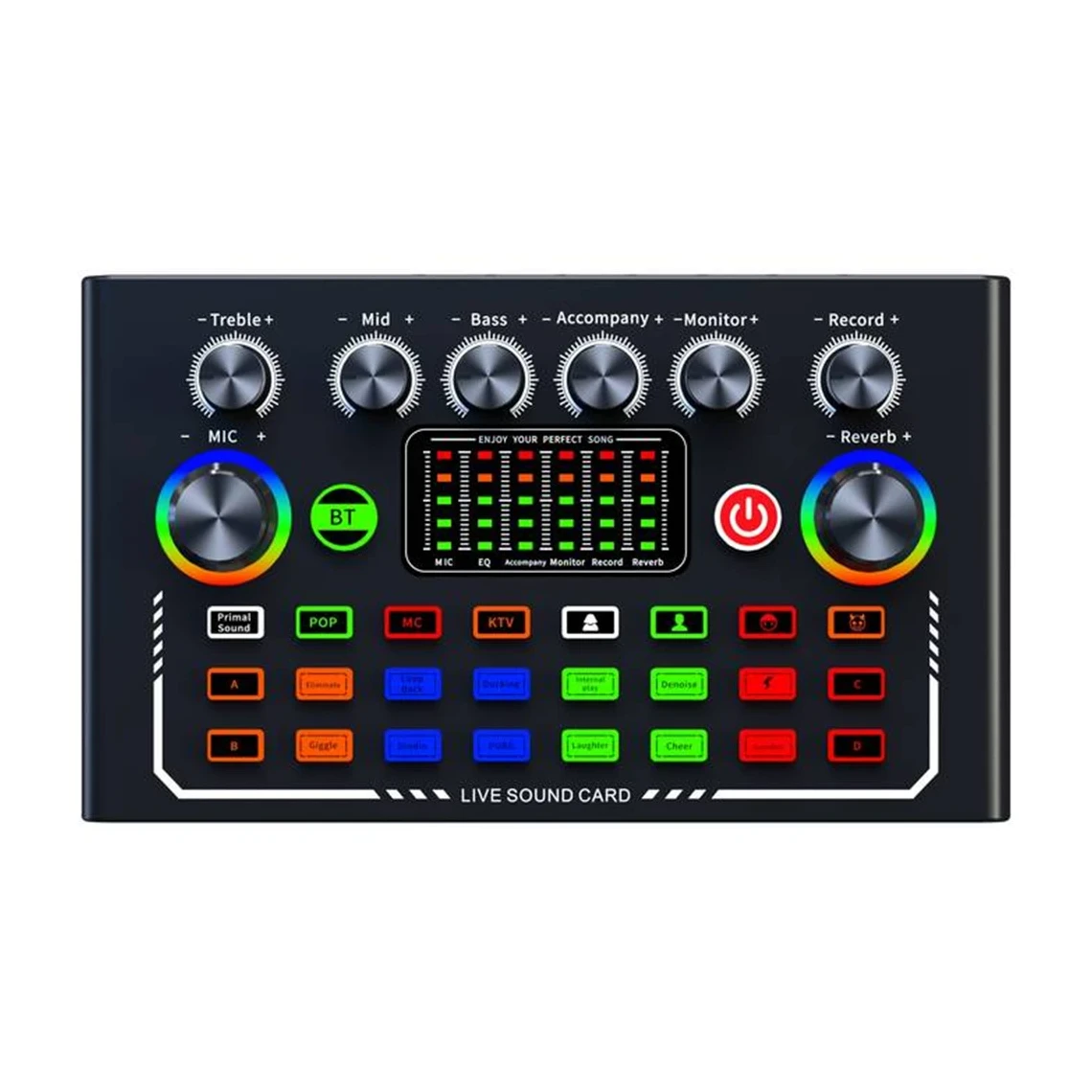 Live Sound Card Mixer (F009)