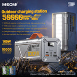 WEKOME WP-08 Power Bank 50000 mAh 100W - Tarnish