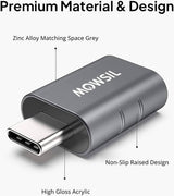 Mowsil USB-C to USB-A OTG Adapter 5Gbps