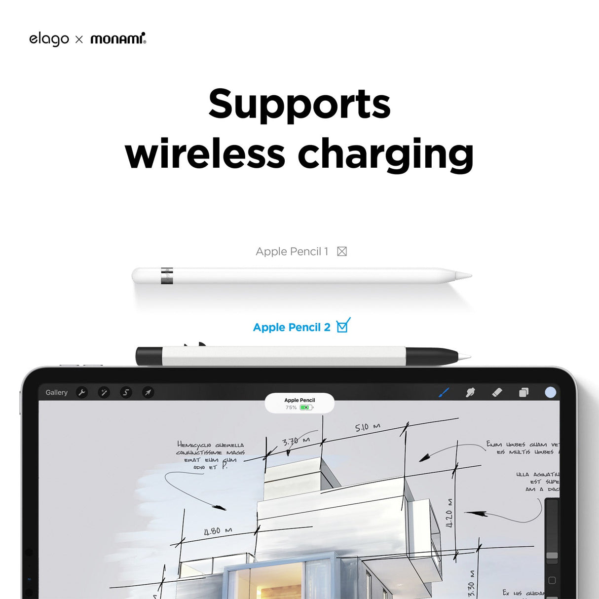 Elago Apple Pencil 2nd Gen / Apple Pencil Pro MONAMI Case