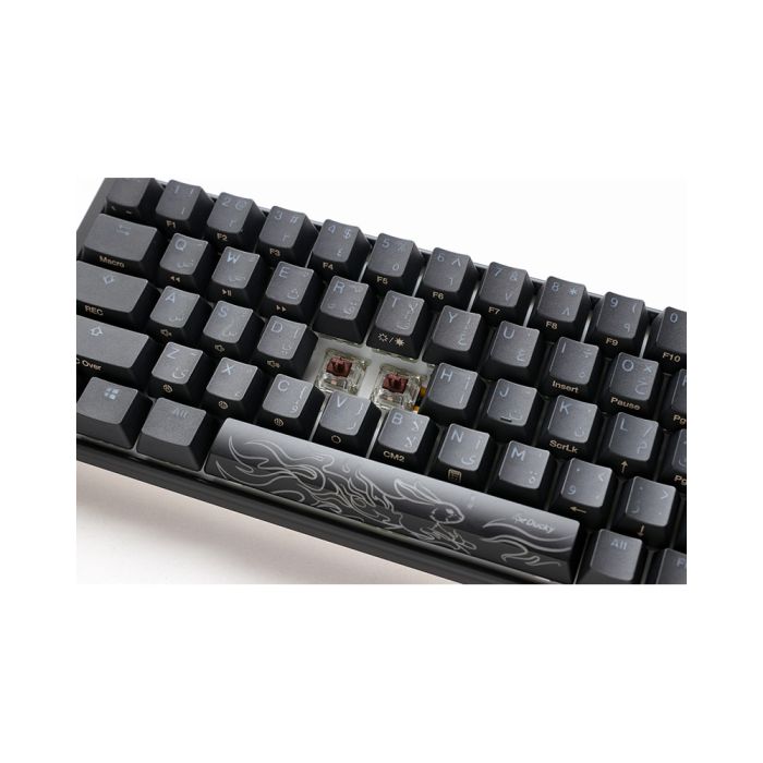 Ducky One 3 Classic Black/White Mini 60% Cherry Brown Key Ar